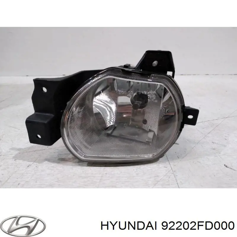 Фара противотуманная, правая Hyundai/Kia 92202FD000 цена, от 37.58 USD