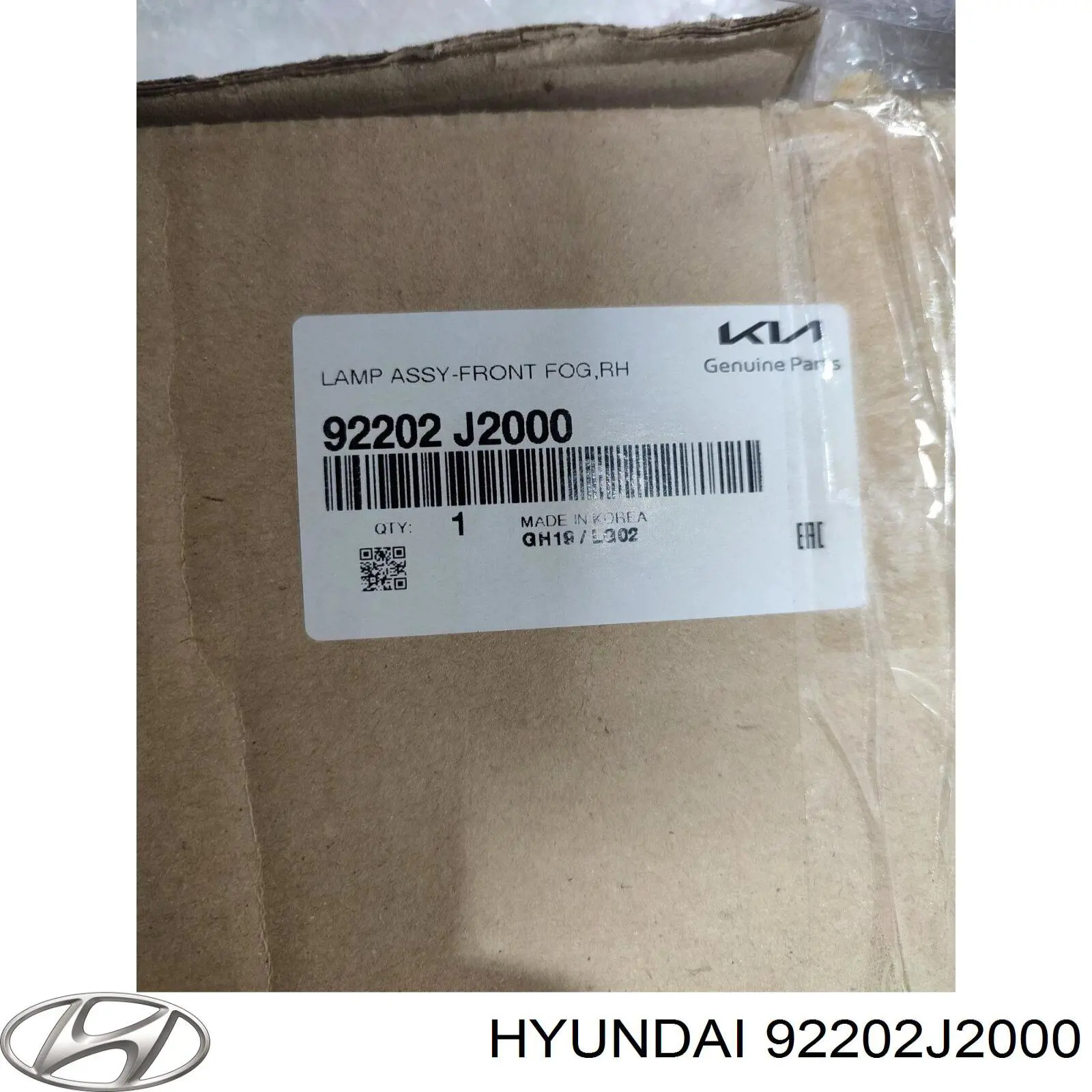  92202J2000 Hyundai/Kia