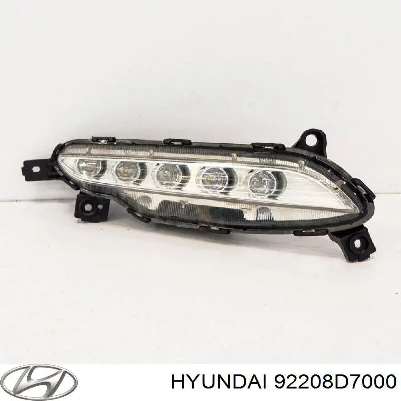 Фара дневного света правая на Hyundai Tucson TL