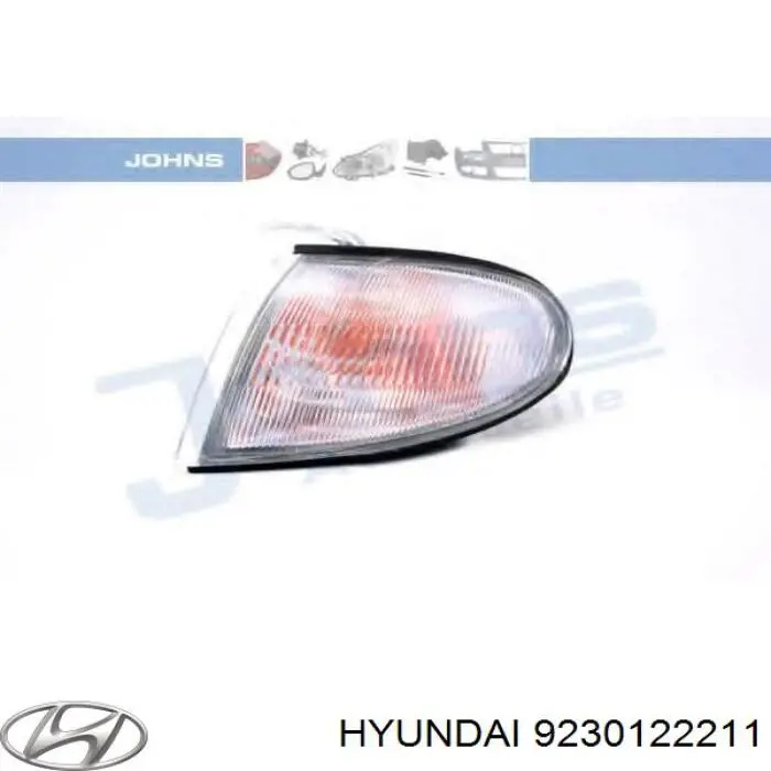 9230122211 Hyundai/Kia указатель поворота левый