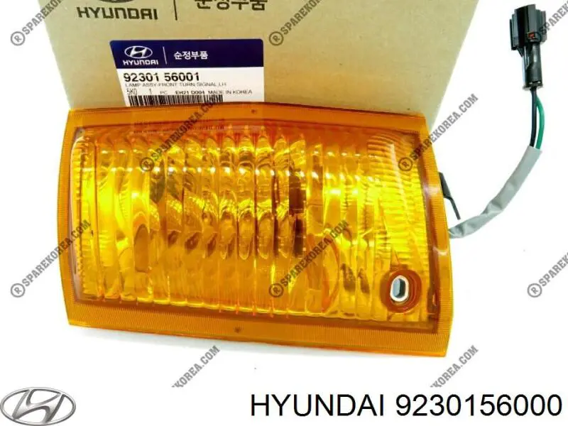 9230156001 Hyundai/Kia luz intermitente no pára-lama esquerdo