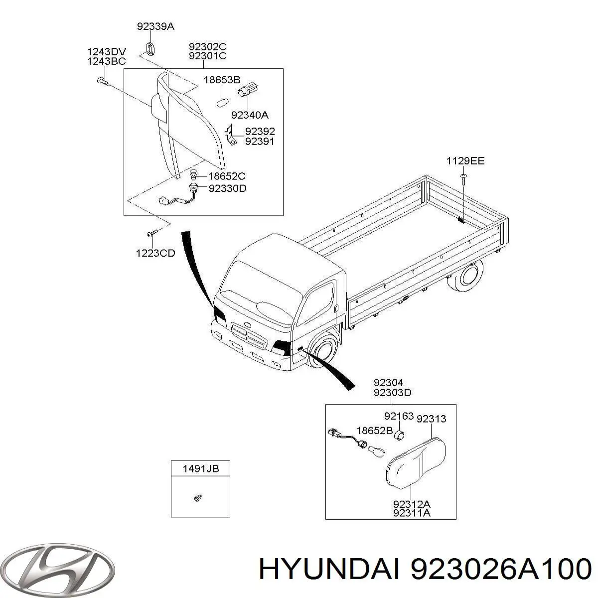 923026A100 Hyundai/Kia 