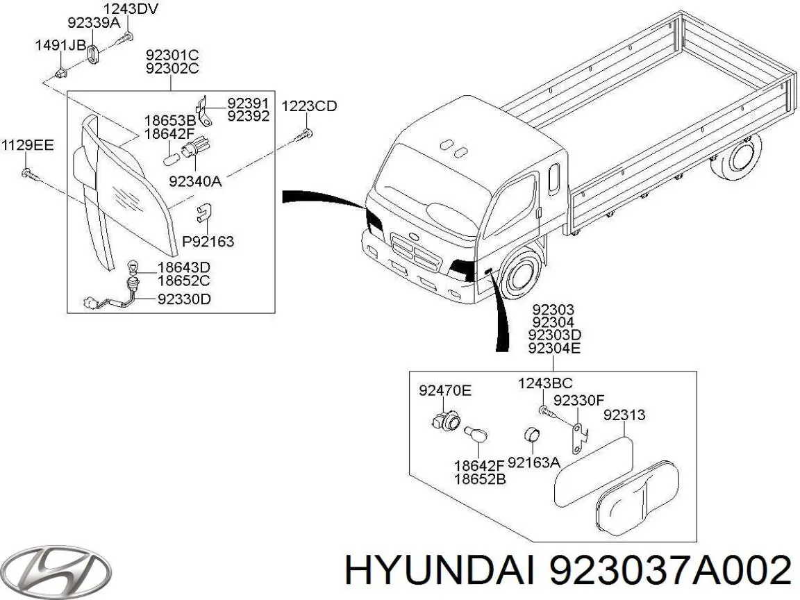 923037A002 Hyundai/Kia 
