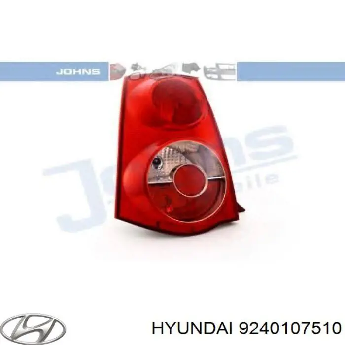 Задняя левая фара Hyundai/Kia 9240107510 цена, от 58.47 USD