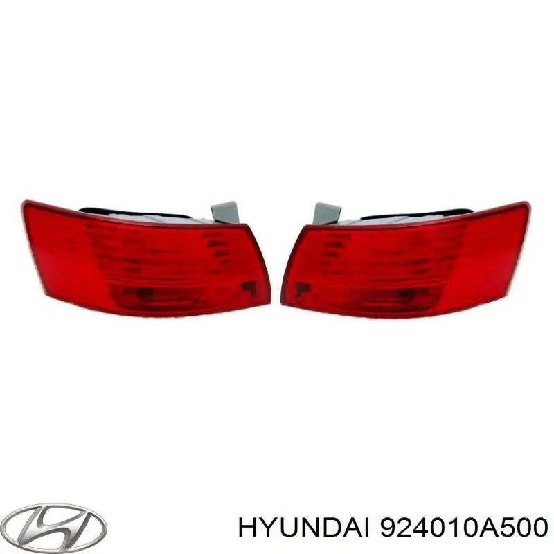 Задняя левая внешняя фара Hyundai/Kia 924010A500 цена, от 38.14 USD