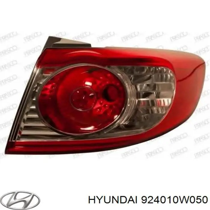 Задняя левая внешняя фара Hyundai/Kia 924010W050 цена, от 31.74 USD