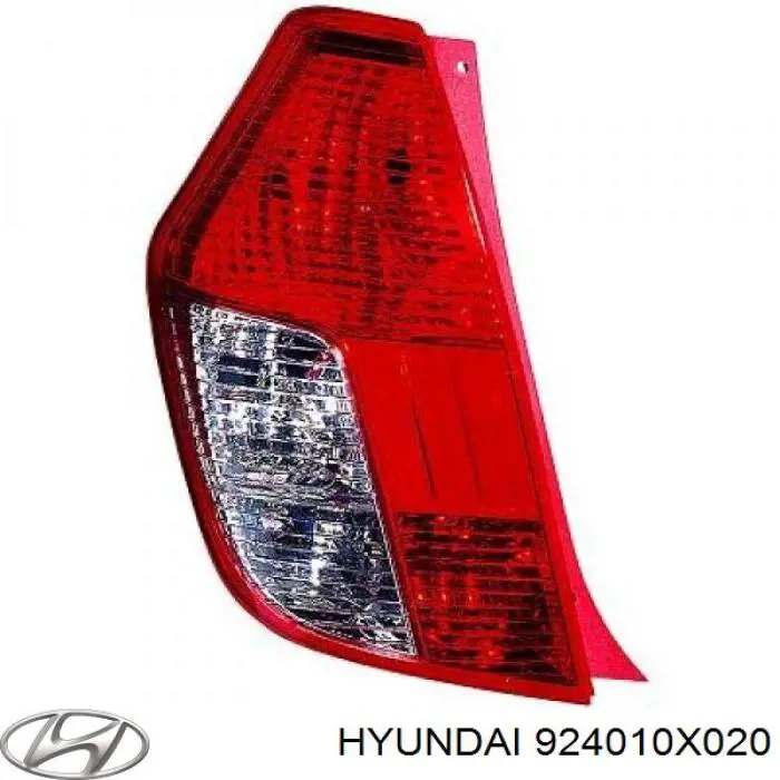 924010X020 Hyundai/Kia lanterna traseira esquerda