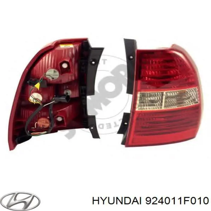 Задняя левая фара Hyundai/Kia 924011F010 цена, от 89.16 USD