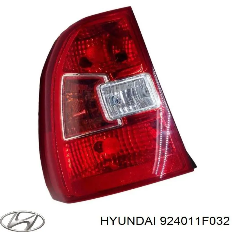 924011F030 Hyundai/Kia lanterna traseira esquerda