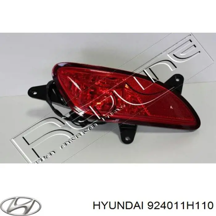 Фара противотуманная задняя, левая Hyundai/Kia 924011H110 цена, от 44.30 USD