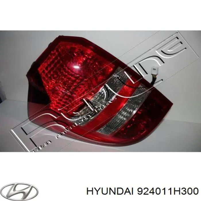 Фонарь задний левый Hyundai/Kia 924011H300