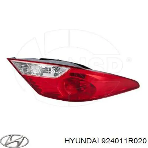 Фонарь задний левый 11B922012B TYC