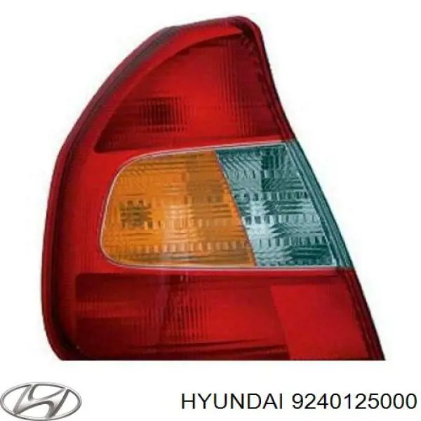 9240125000 Hyundai/Kia фонарь задний левый