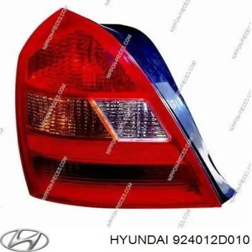 Фонарь задний левый 924012D010 Hyundai/Kia