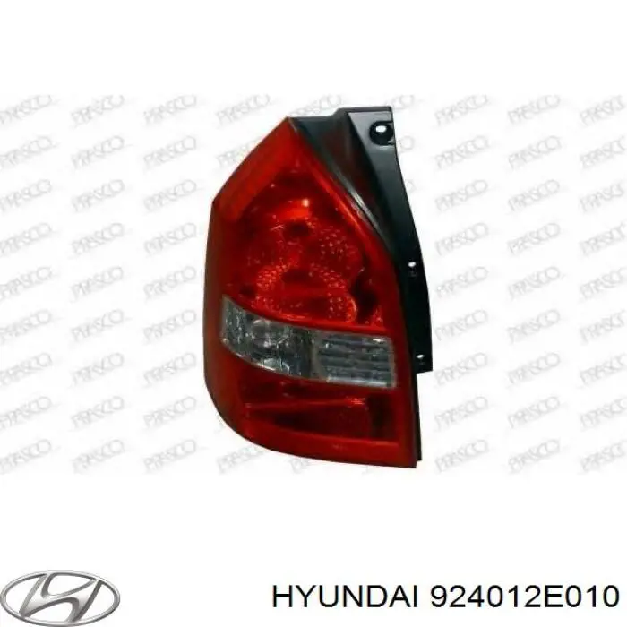 Фонарь задний левый Hyundai/Kia 924012E010