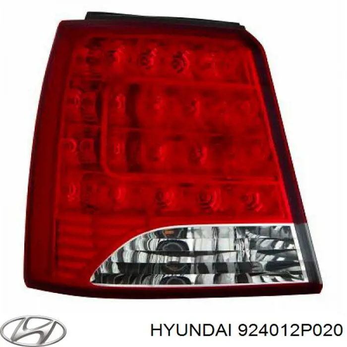 924012P020 Hyundai/Kia lanterna traseira esquerda externa