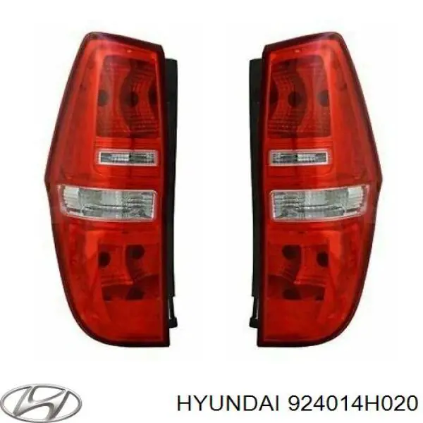 Фонарь задний левый Hyundai/Kia 924014H020