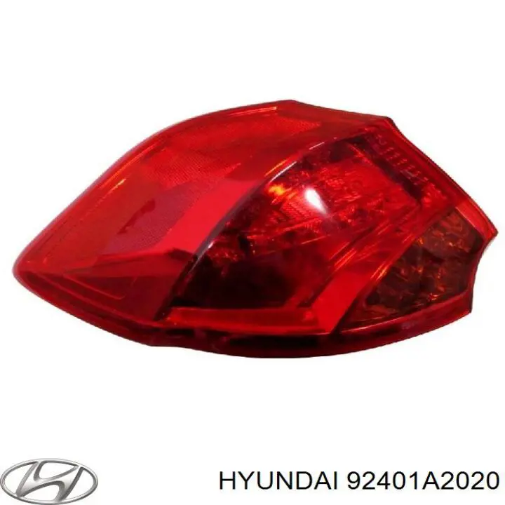 Задняя левая внешняя фара Hyundai/Kia 92401A2020 цена, от 127.12 USD
