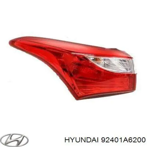 Lanterna traseira esquerda externa para Hyundai I30 (GDH)