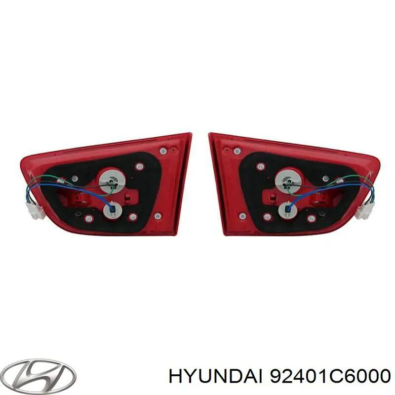 Задняя левая внешняя фара Hyundai/Kia 92401C6000 цена, от 164.40 USD