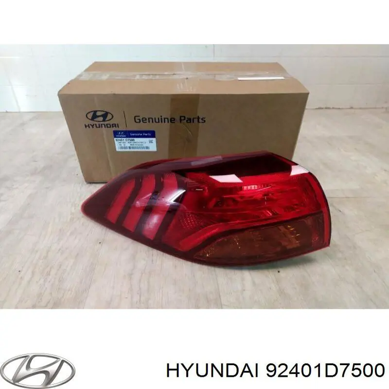 Задняя левая внешняя фара Hyundai/Kia 92401D7500 цена, от 263.87 USD
