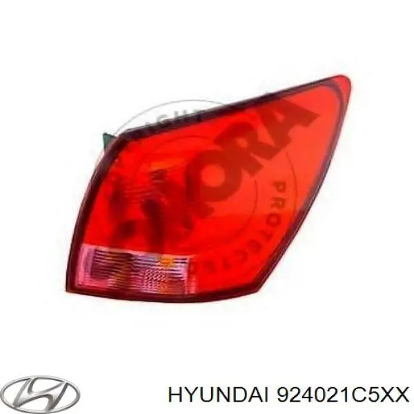 Фонарь задний правый Hyundai/Kia 924021C5XX цена, от 33.31 USD
