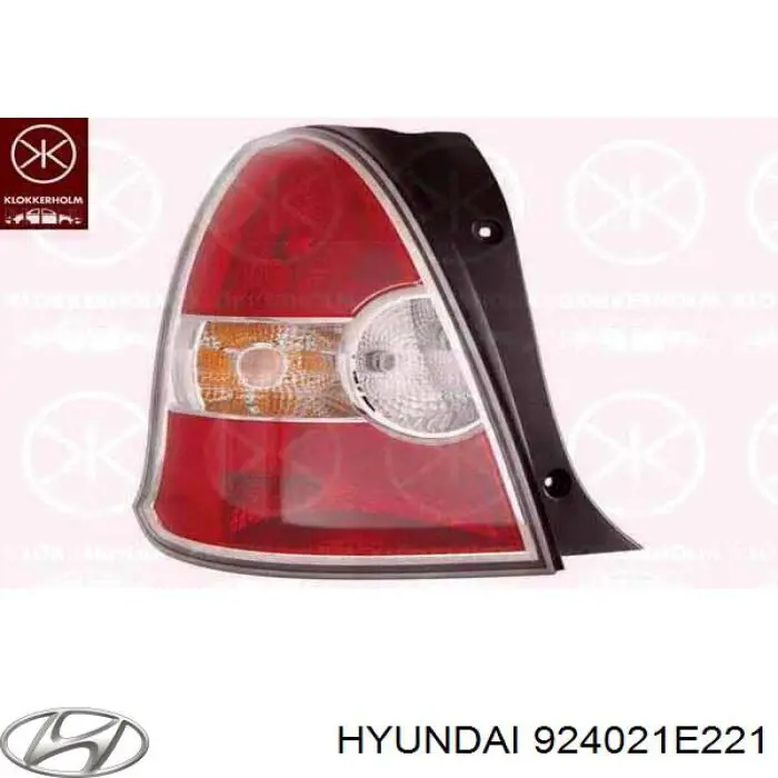 Фонарь задний правый 924021E221 Hyundai/Kia