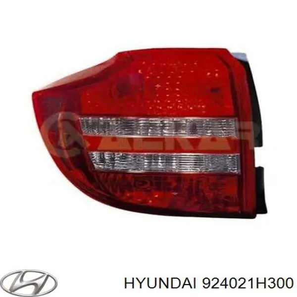 Фонарь задний правый Hyundai/Kia 924021H300