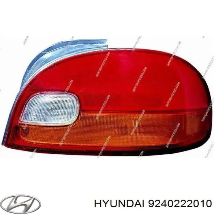  Фонарь задний правый Hyundai Accent 