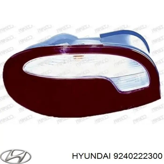 Купить 9240222300 Hyundai/Kia Задняя правая фара