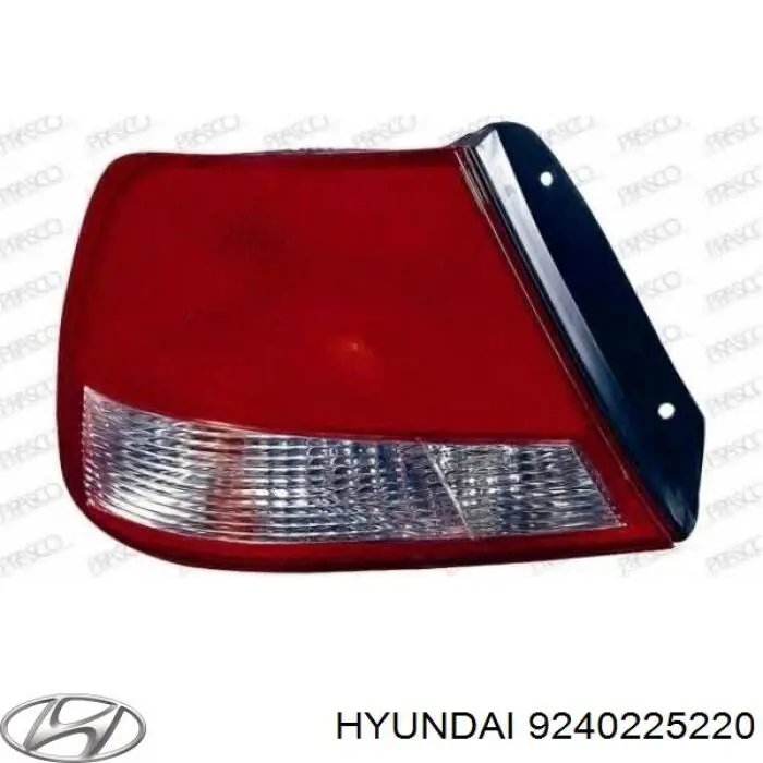 Фонарь задний правый Hyundai/Kia 9240225220