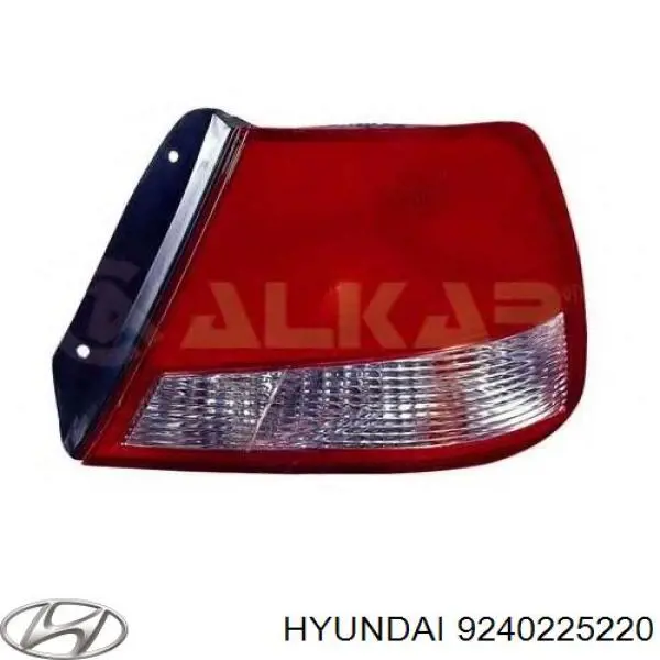 Купить 9240225220 Hyundai/Kia Задняя правая фара