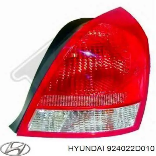 924022D010 Hyundai/Kia lanterna traseira direita
