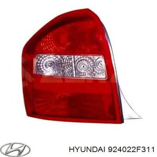 Фонарь задний правый Depo/Loro/Abakus FP4001F2E цена, от 61.27 USD