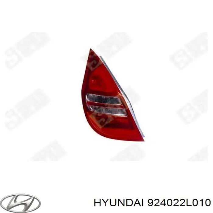 Фонарь задний правый Hyundai/Kia 924022L010 цена, от 3408.75 UAH
