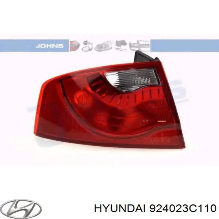 924023C110 Hyundai/Kia фонарь задний правый внешний