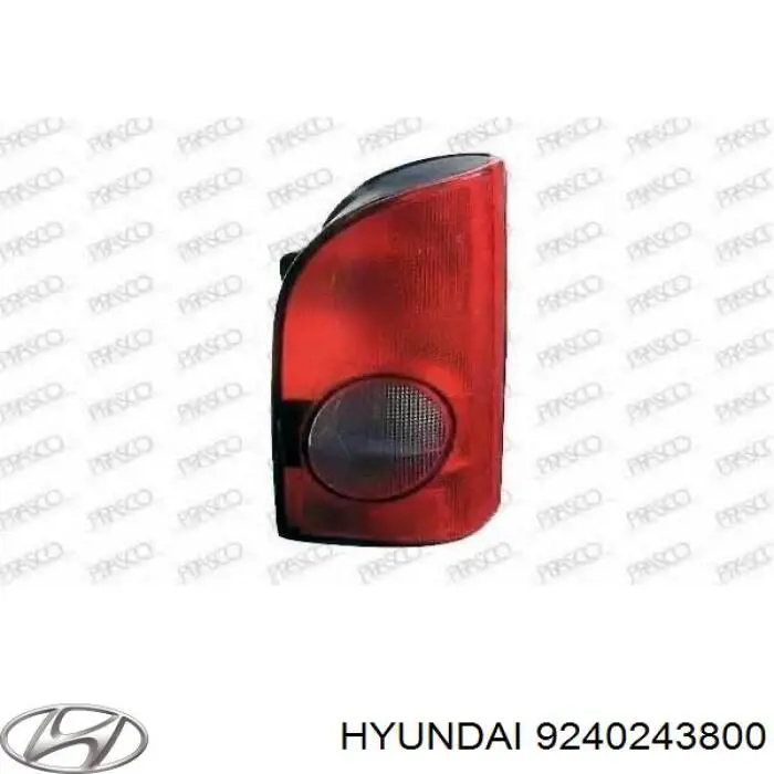 Купить 4061880E Hyundai/Kia Задняя правая фара