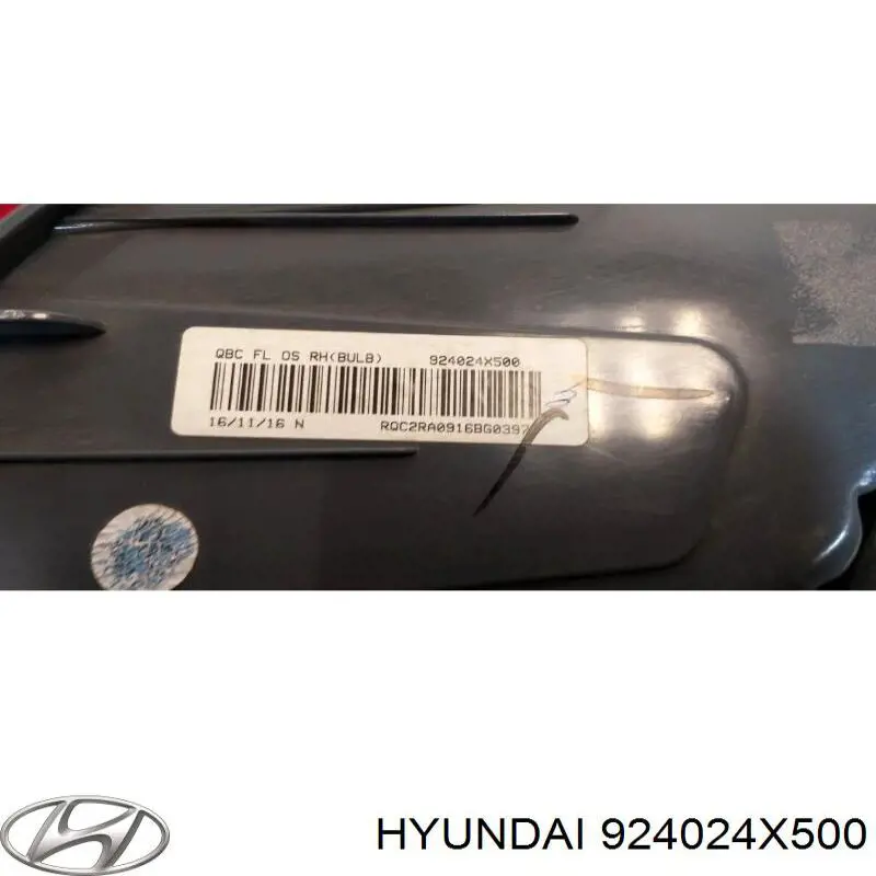 Фара задняя правая внешняя Hyundai/Kia 924024X500 цена, от 232.75 USD