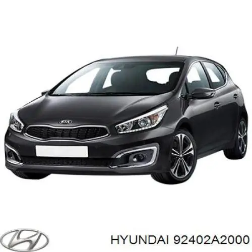 Купить 92402A2000 Hyundai/Kia Фонарь задний правый, внешний