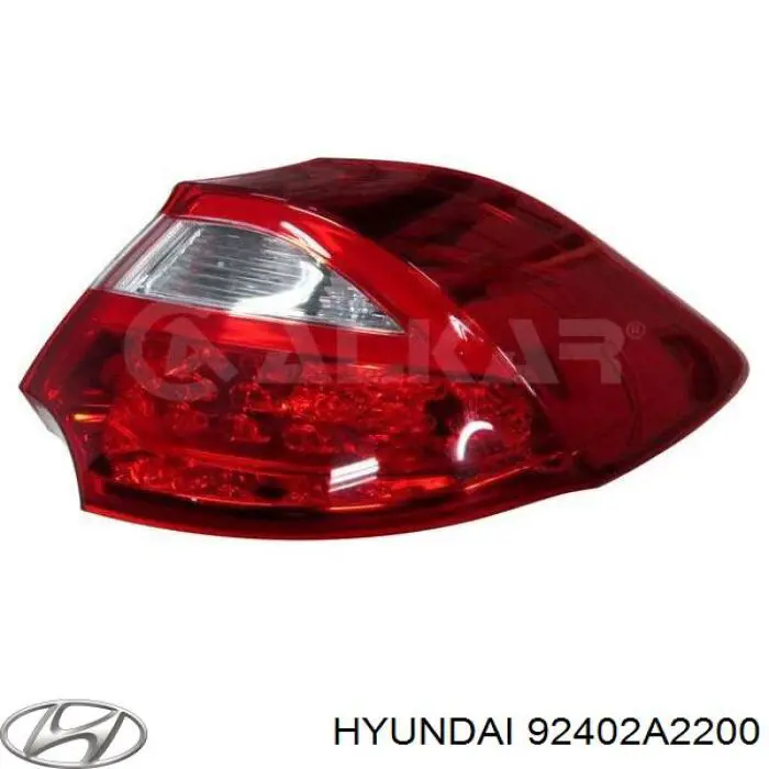 92402A2200 Hyundai/Kia Задний правый внешний фонарь