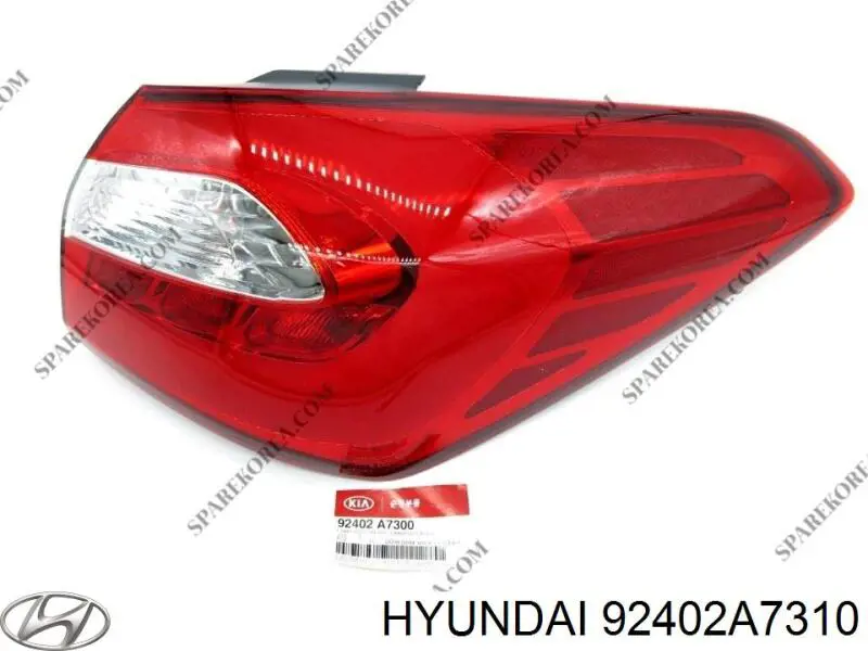 Фонарь задний правый внешний 92402A7310 Hyundai/Kia
