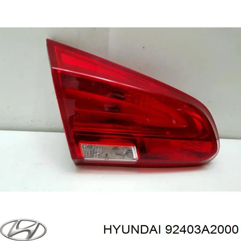 Фонарь задний левый внутренний Hyundai/Kia 92403A2000