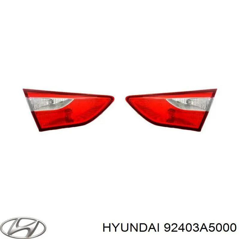 Фонарь задний левый, внутренний Hyundai/Kia 92403A5000 цена, от 31.78 USD