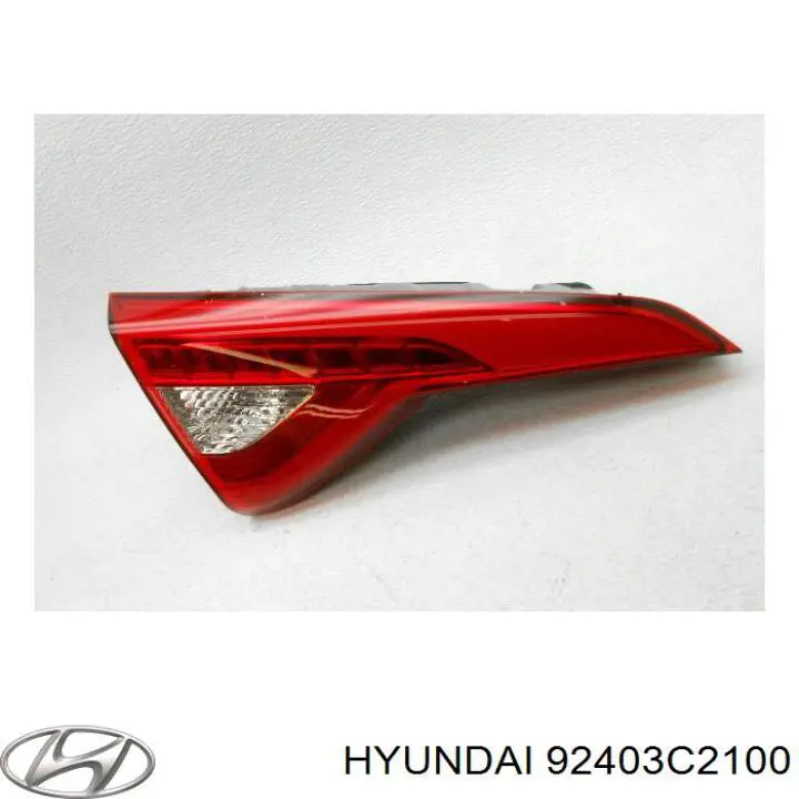 Фонарь задний левый, внутренний Hyundai/Kia 92403C2100 цена, от 159.53 USD