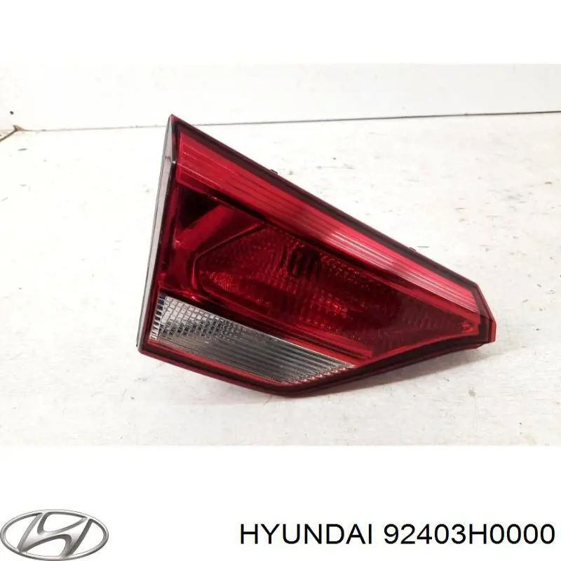 Фонарь задний левый внутренний Hyundai/Kia 92403H0000