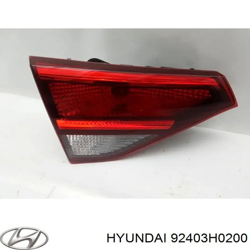 Фонарь задний левый внутренний Hyundai/Kia 92403H0200