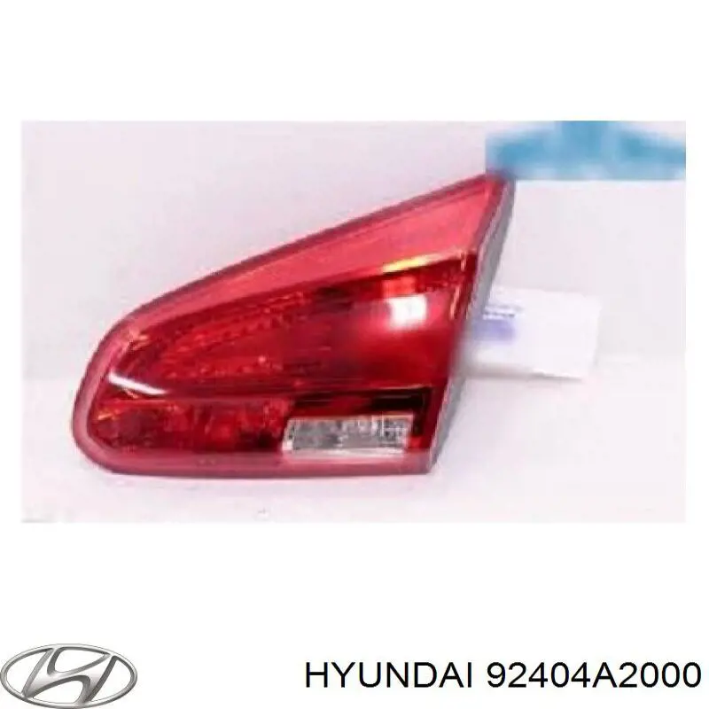 92404A2000 Hyundai/Kia lanterna traseira direita interna