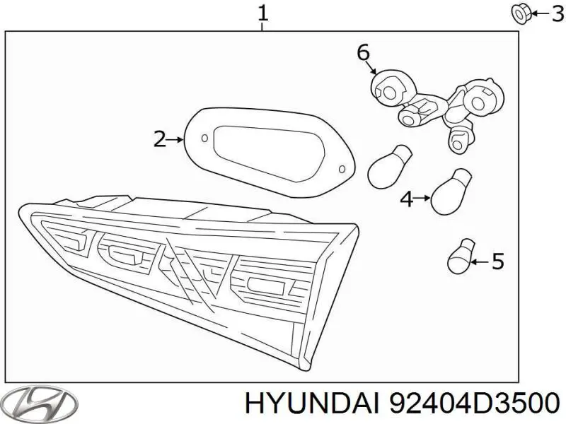  Hyundai/Kia 92404D3500 цена, от 77.08 USD