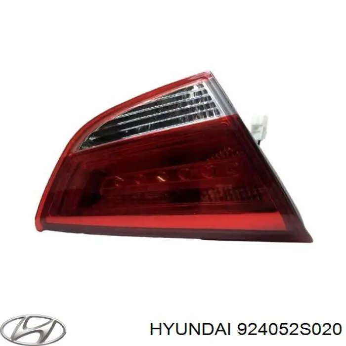 Фонарь задний левый внутренний Hyundai/Kia 924052S020