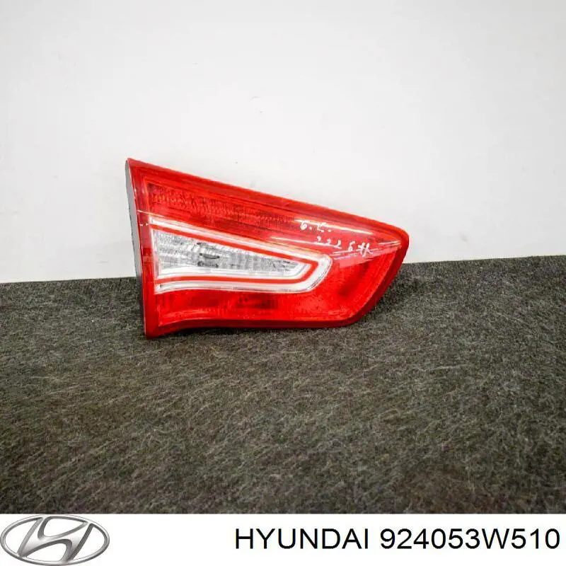 Фонарь задний левый внутренний 924053W510 Hyundai/Kia